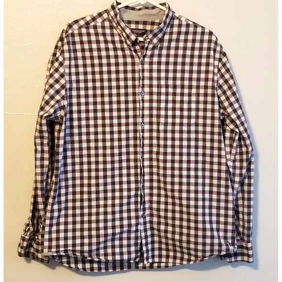 American Eagle Outfitters Other - American Eagle Plaid Shirt Men's XL Blue Red Button Up Prep Fit